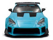 2024 Toyota GR86 LBWK Body Kit RHD (Right Hand Drive) Baby Blue with Black Top 1/18 Diecast Model Car by Solido image 5