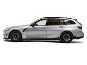 2024 BMW M3 Competition M xDrive Touring Frozen Pure Gray Metallic with Black Top 1/18 Diecast Model Car by Solido image 3