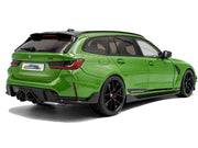 2024 BMW M3 Competition M xDrive Touring Green Metallic with Black Top 1/18 Diecast Model Car by Solido image 4