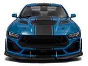 2024 Ford Shelby Mustang Super Snake Grabber Blue Metallic with Black Stripes 1/18 Diecast Model Car by Solido image 5