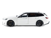 2025 BMW M5 Touring Alpine White with Black Top 1/18 Diecast Model Car by Solido image 3