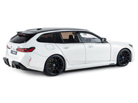 2025 BMW M5 Touring Alpine White with Black Top 1/18 Diecast Model Car by Solido image 5