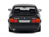1994 BMW E34 Alpina B10 BiTurbo Black Metallic with Green Graphics 1/43 Diecast Model Car by Solido