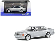 1990 Mercedes-Benz 560 SEC AMG WideBody Silver Metallic 1/43 Diecast Model Car by Solido image 2