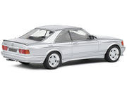 1990 Mercedes-Benz 560 SEC AMG WideBody Silver Metallic 1/43 Diecast Model Car by Solido image 4