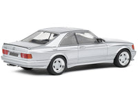 1990 Mercedes-Benz 560 SEC AMG WideBody Silver Metallic 1/43 Diecast Model Car by Solido image 4