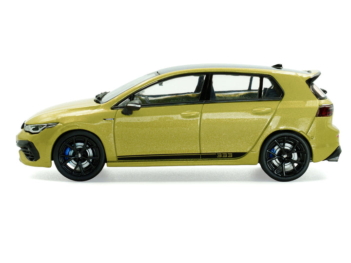 2023 Volkswagen Golf R 333 Limited Edition Lime Yellow Metallic with Black Top 1/43 Diecast Model Car by Solido image 2
