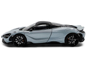 2020 McLaren 765LT Ceramic Gray with Black Top 1/43 Diecast Model Car by Solido image 2