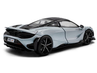 2020 McLaren 765LT Ceramic Gray with Black Top 1/43 Diecast Model Car by Solido image 3