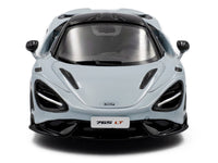 2020 McLaren 765LT Ceramic Gray with Black Top 1/43 Diecast Model Car by Solido image 4
