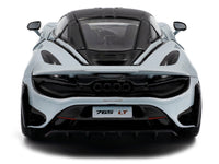 2020 McLaren 765LT Ceramic Gray with Black Top 1/43 Diecast Model Car by Solido image 5
