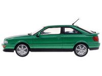1994 Audi Coupe S2 Cricket Green Metallic 1/43 Diecast Model Car by Solido image 2