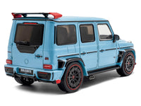 2021 Brabus Rocket 900 China Blue with Black Hood 1/43 Diecast Model Car by Solido image 3