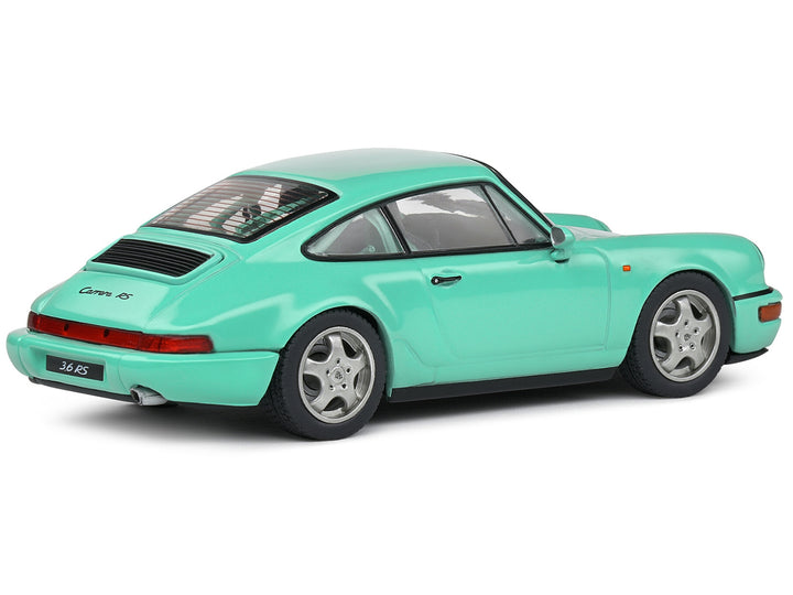 Porsche 911 (964) RS Clubsport Mint Green 1/43 Diecast Model Car by Solido image 2