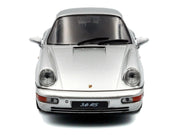 1994 Porsche 911 (964) RS Silver Metallic with Black Stripes 1/43 Diecast Model Car by Solido image 5