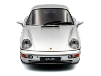 1994 Porsche 911 (964) RS Silver Metallic with Black Stripes 1/43 Diecast Model Car by Solido image 5