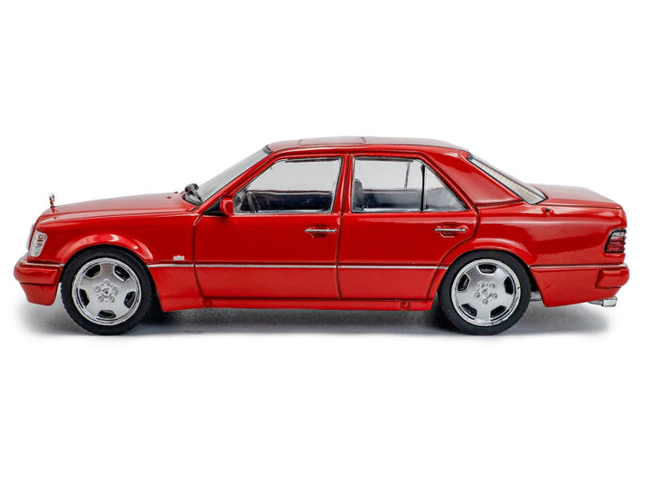 1994 Mercedes-Benz (W124) E60 AMG Signal Red 1/43 Diecast Model Car by Solido image 2