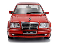 1994 Mercedes-Benz (W124) E60 AMG Signal Red 1/43 Diecast Model Car by Solido image 4