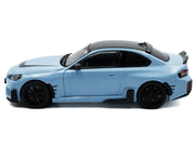 2023 BMW M2 M Performance Zandvoort Blue with Black Top 1/43 Diecast Model Car by Solido image 2