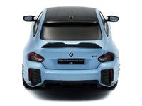 2023 BMW M2 M Performance Zandvoort Blue with Black Top 1/43 Diecast Model Car by Solido image 5