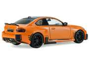 2024 BMW M2 M Performance Papaya Orange Metallic with Black Top 1/43 Diecast Model Car by Solido image 3