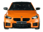 2024 BMW M2 M Performance Papaya Orange Metallic with Black Top 1/43 Diecast Model Car by Solido image 4