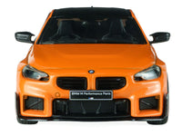 2024 BMW M2 M Performance Papaya Orange Metallic with Black Top 1/43 Diecast Model Car by Solido image 4