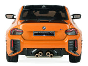 2024 BMW M2 M Performance Papaya Orange Metallic with Black Top 1/43 Diecast Model Car by Solido image 5