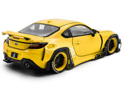 2022 Toyota Pandem GR86 Yellow 1/43 Diecast Model Car by Solido image 3