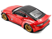 2022 Nissan Pandem Fairlady Z RHD (Right Hand Drive) Red Metallic with Black Top 1/43 Diecast Model Car by Solido image 3