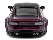 2022 Nissan Pandem Fairlady Z RHD (Right Hand Drive) Purple Metallic with Black Top 1/43 Diecast Model Car by Solido image 5