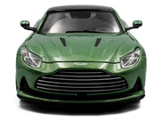 2023 Aston Martin DB12 Coupe Iridescent Emerald Metallic with Black Top 1/43 Diecast Model Car by Solido image 4