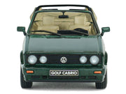 1992 Volkswagen Golf Cabrio Classic Line Classic Green Metallic 1/43 Diecast Model Car by Solido image 4