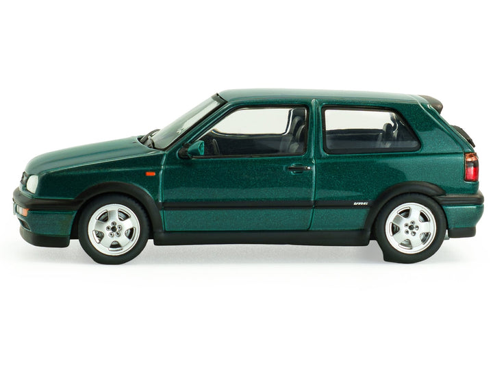 1994 Volkswagen Golf MKIII VR6 Dragon Green Pearl 1/43 Diecast Model Car by Solido image 2