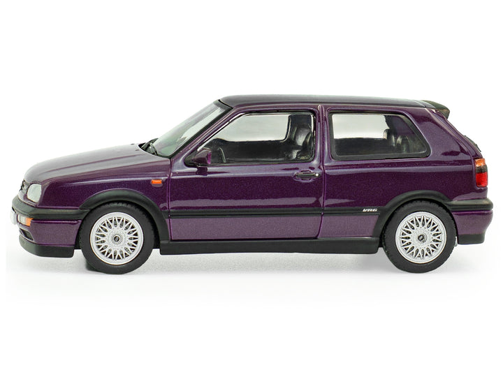 1994 Volkswagen Golf MKIII VR6 Purple Metallic 1/43 Diecast Model Car by Solido image 2
