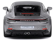 Porsche 911 (992) GT3 Touring GT Silver Metallic 1/43 Diecast Model Car by Solido image 3
