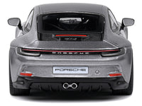 Porsche 911 (992) GT3 Touring GT Silver Metallic 1/43 Diecast Model Car by Solido image 3