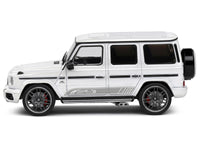 2022 Mercedes-Benz AMG G63 Diamond White Metallic with Graphics 1/43 Diecast Model Car by Solido image 2