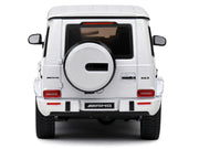 2022 Mercedes-Benz AMG G63 Diamond White Metallic with Graphics 1/43 Diecast Model Car by Solido image 3