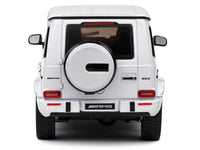 2022 Mercedes-Benz AMG G63 Diamond White Metallic with Graphics 1/43 Diecast Model Car by Solido image 3