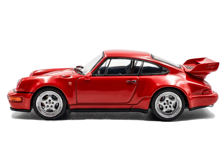 1994 Porsche 911 (964) RS 3.8 Guards Red 1/43 Diecast Model Car by Solido image 2