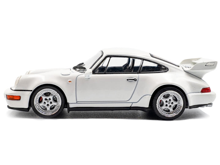 1994 Porsche 911 (964) RS 3.8 Grand Prix White 1/43 Diecast Model Car by Solido image 2