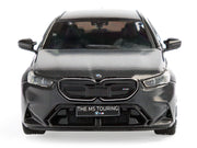 2024 BMW M5 Touring Frozen Deep Gray Metallic with Black Top 1/43 Diecast Model Car by Solido image 4