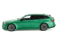 2024 BMW M5 Touring Isle Of Man Green Metallic with Black Top 1/43 Diecast Model Car by Solido image 2