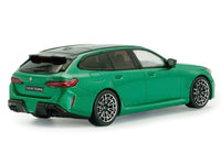 2024 BMW M5 Touring Isle Of Man Green Metallic with Black Top 1/43 Diecast Model Car by Solido image 3