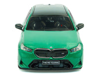 2024 BMW M5 Touring Isle Of Man Green Metallic with Black Top 1/43 Diecast Model Car by Solido image 4