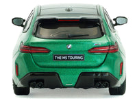 2024 BMW M5 Touring Isle Of Man Green Metallic with Black Top 1/43 Diecast Model Car by Solido image 5