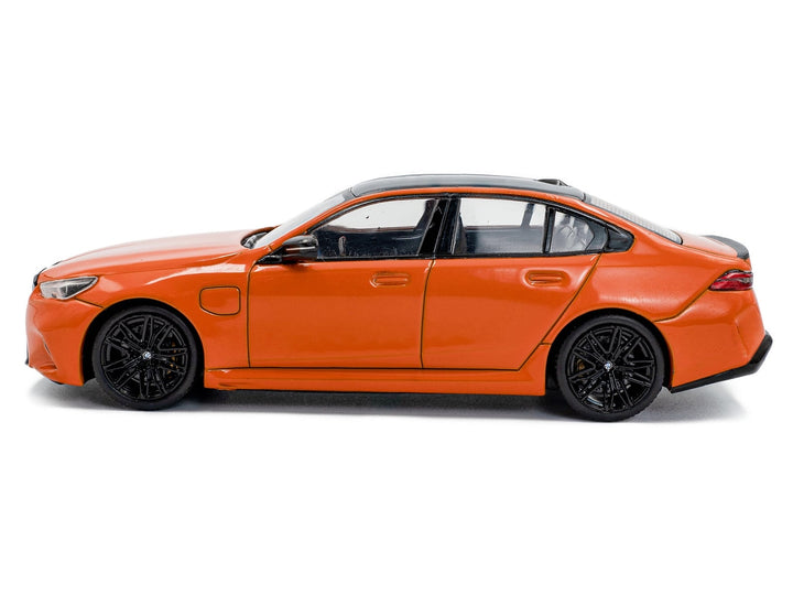 2024 BMW M5 Sedan Fire Orange III with Black Top 1/43 Diecast Model Car by Solido image 2