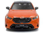 2024 BMW M5 Sedan Fire Orange III with Black Top 1/43 Diecast Model Car by Solido image 4
