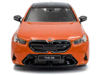 2024 BMW M5 Sedan Fire Orange III with Black Top 1/43 Diecast Model Car by Solido image 4